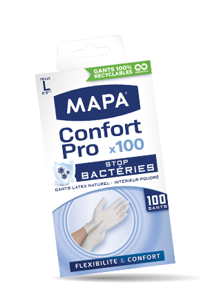 MAPA - Gants maxi protection latex et neoprene taille M