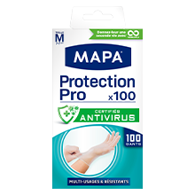 Gants anti-virus Protection Pro x 100